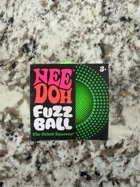 Needoh Fuzz Ball - The Velvet Squeeze - NEW IN BOX